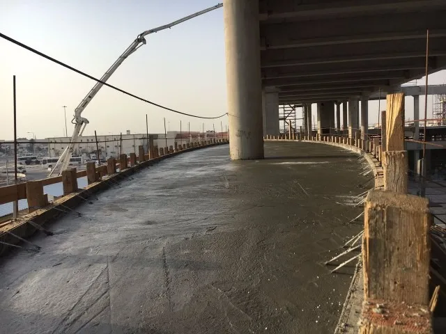 تسليح البلاطة قبل الصب، قطر